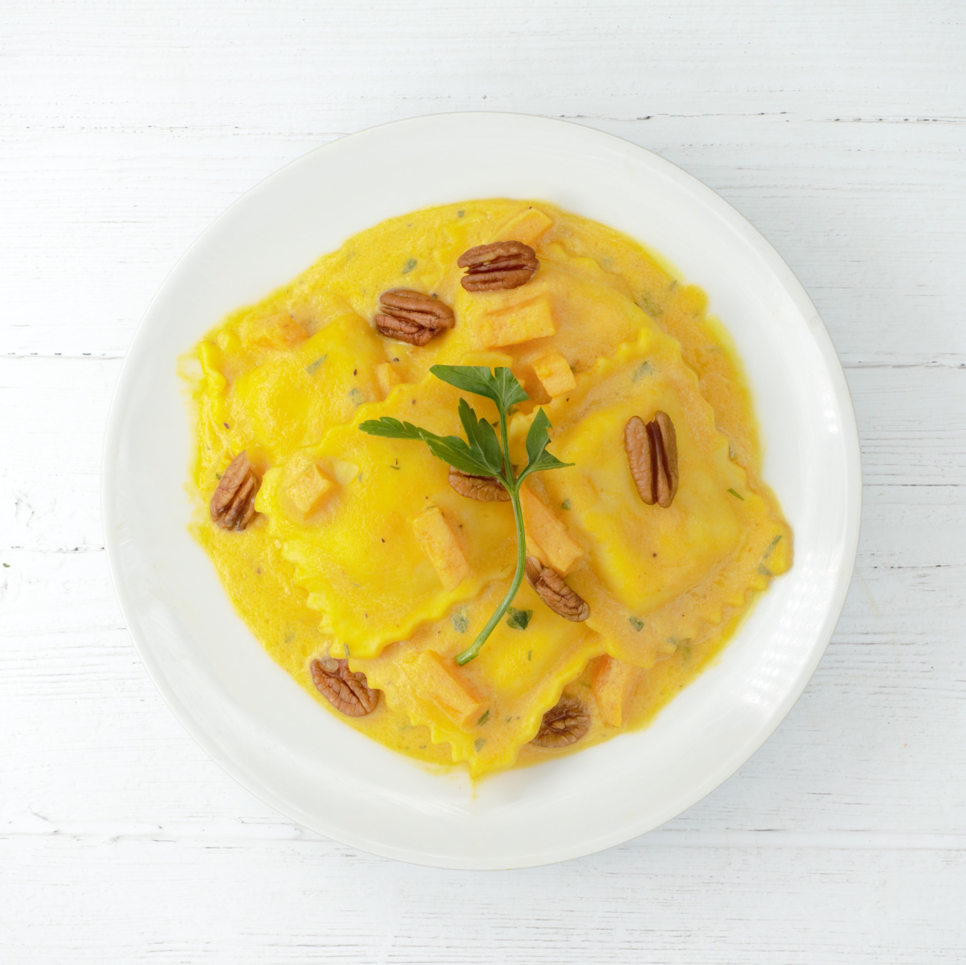Pumpkin Cream Ravioli